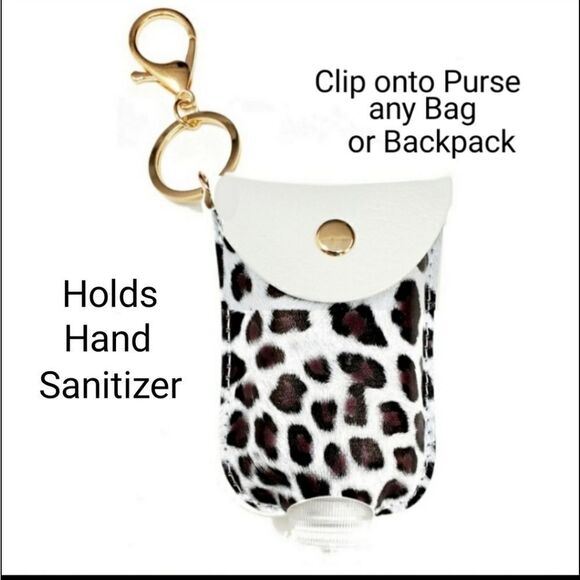 SALE Mini Lotion or Sanitizer Holder for Handbags Bags Backpacks Keychain - Picture 2 of 4